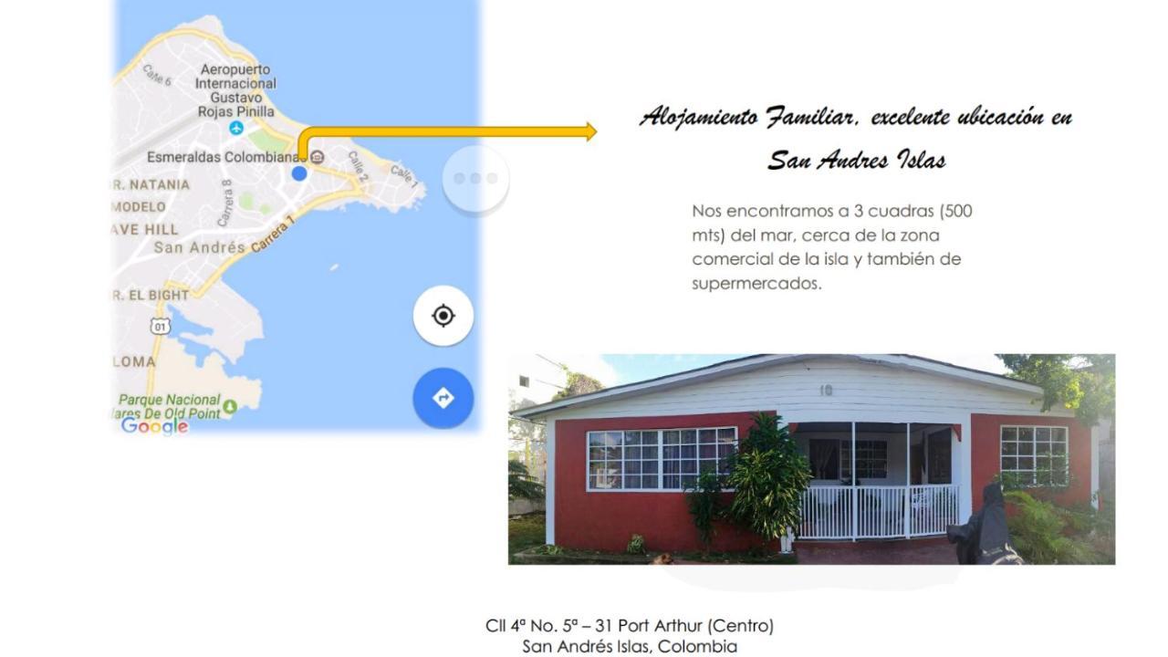 Andy'S House Leilighet San Andrés Eksteriør bilde